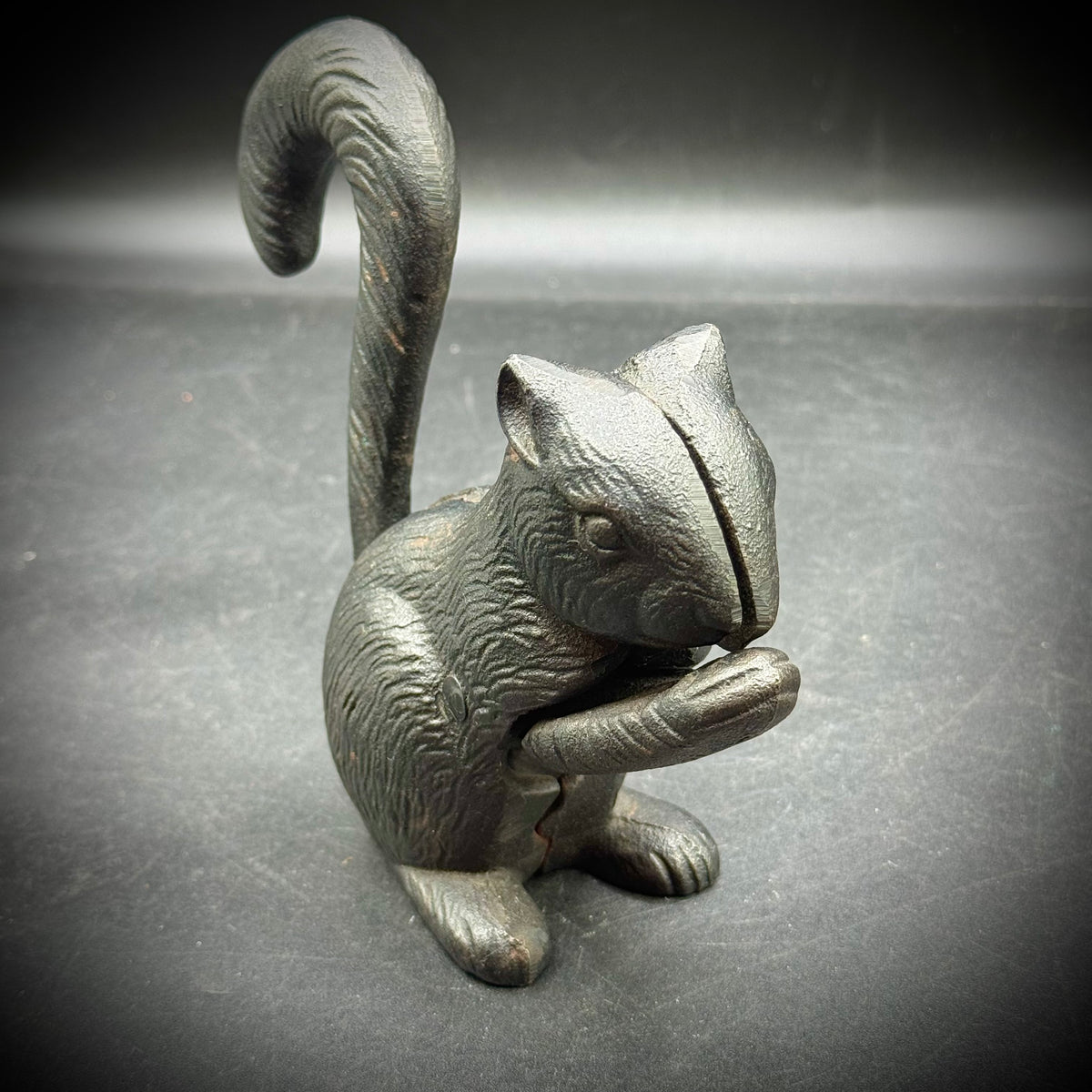 Cast Iron Squirrel Nutcracker