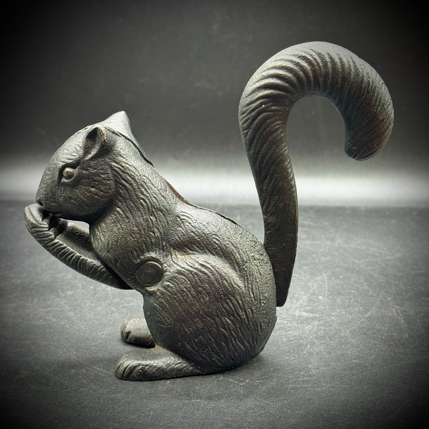 Cast Iron Squirrel Nutcracker
