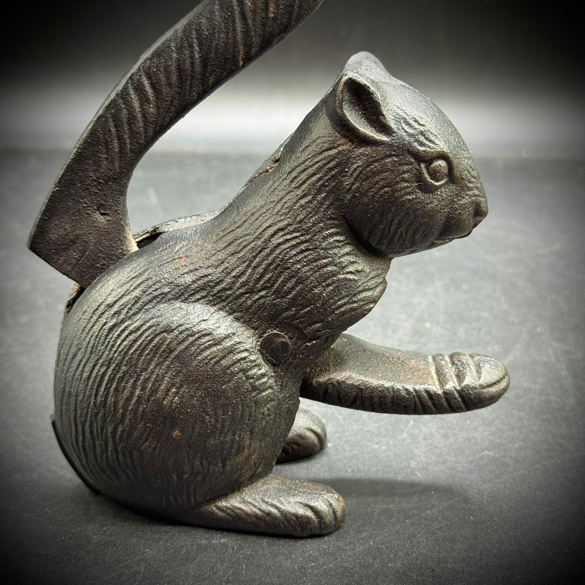Cast Iron Squirrel Nutcracker