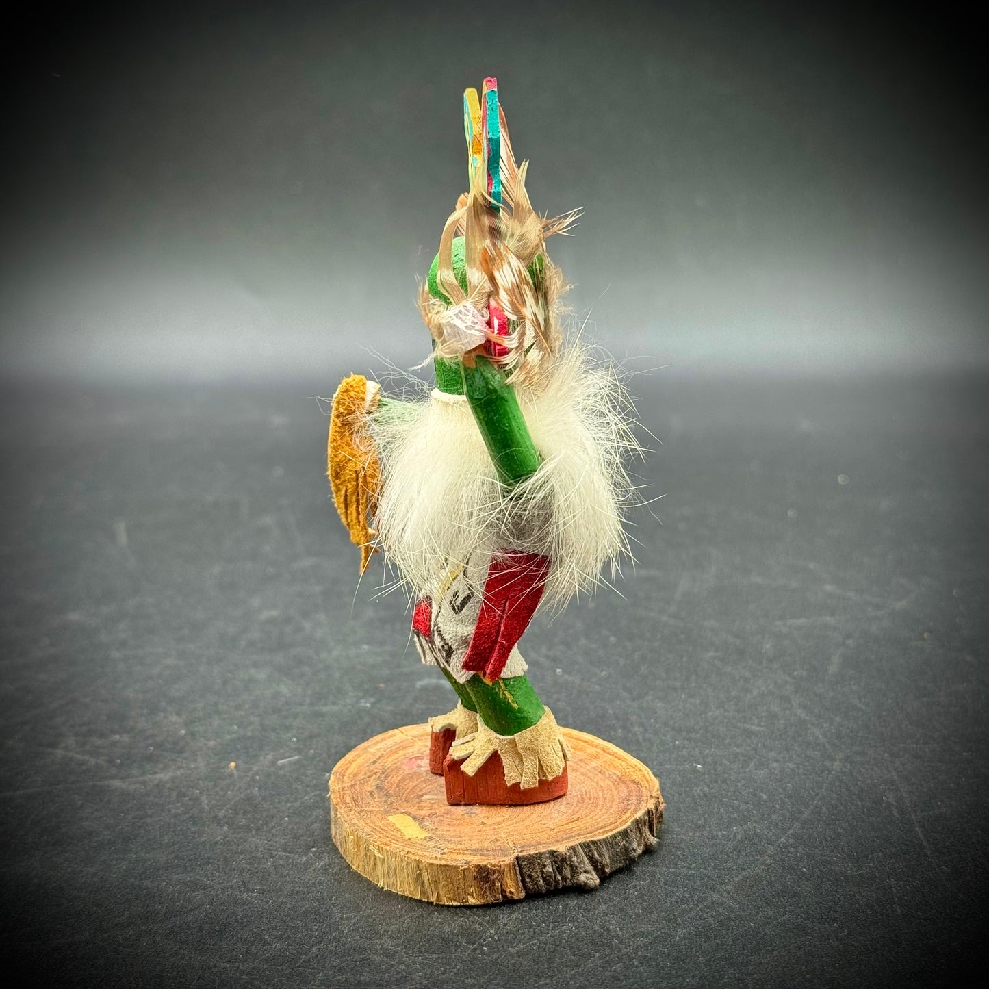 Hand Made Artist Signed Kachina Doll "Thunder"