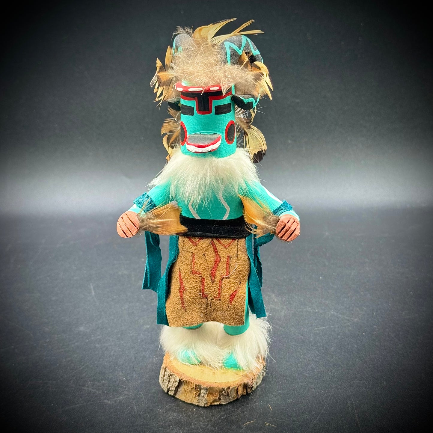 Hand Made Artist Signed Kachina Doll "Ram"