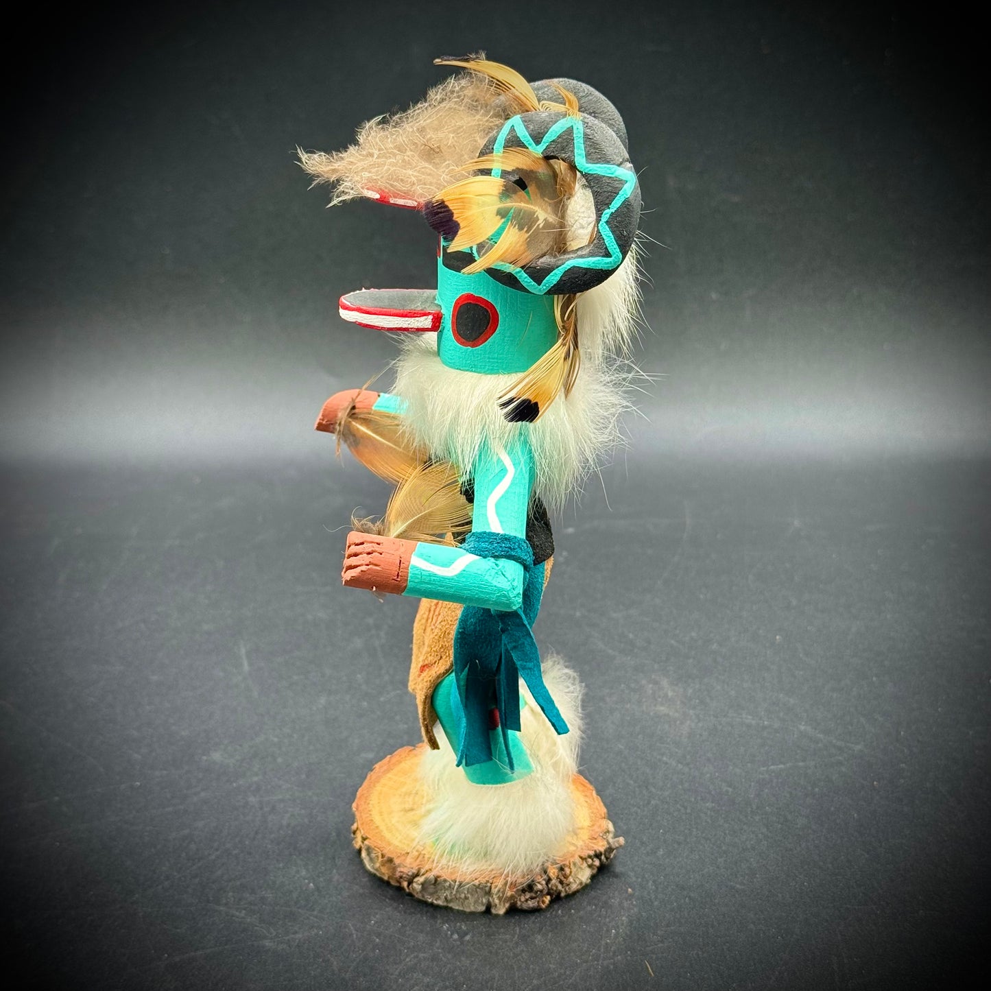 Hand Made Artist Signed Kachina Doll "Ram"