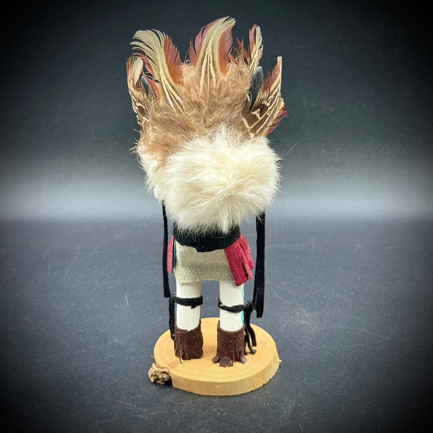 Hand Made Artist Signed Kachina Doll "White Orge"