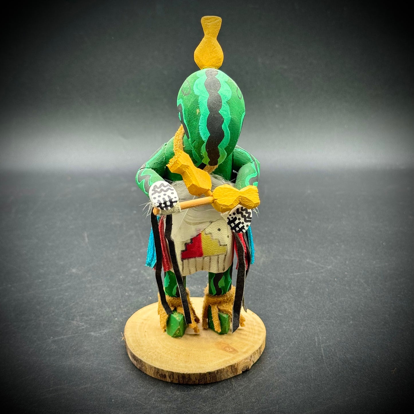 Hand Made Artist Signed Kachina Doll "Squash"
