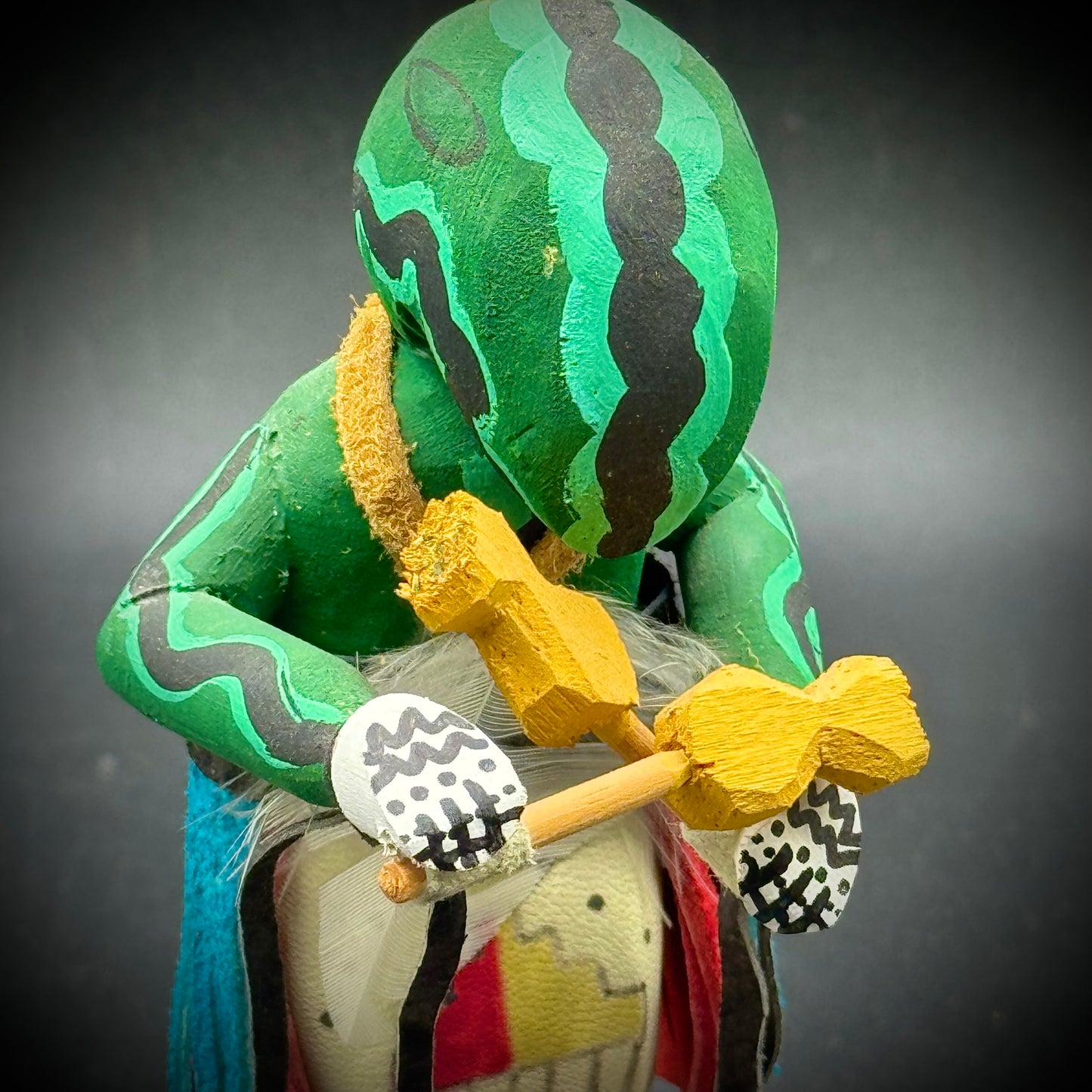 Hand Made Artist Signed Kachina Doll "Squash"