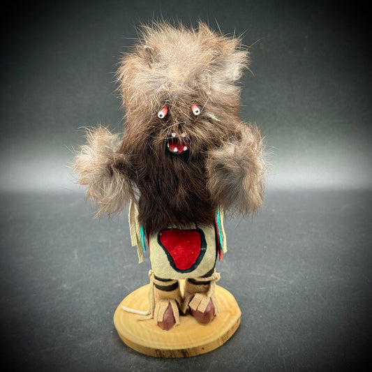Hand Made Artist Signed Kachina Doll "Bear"
