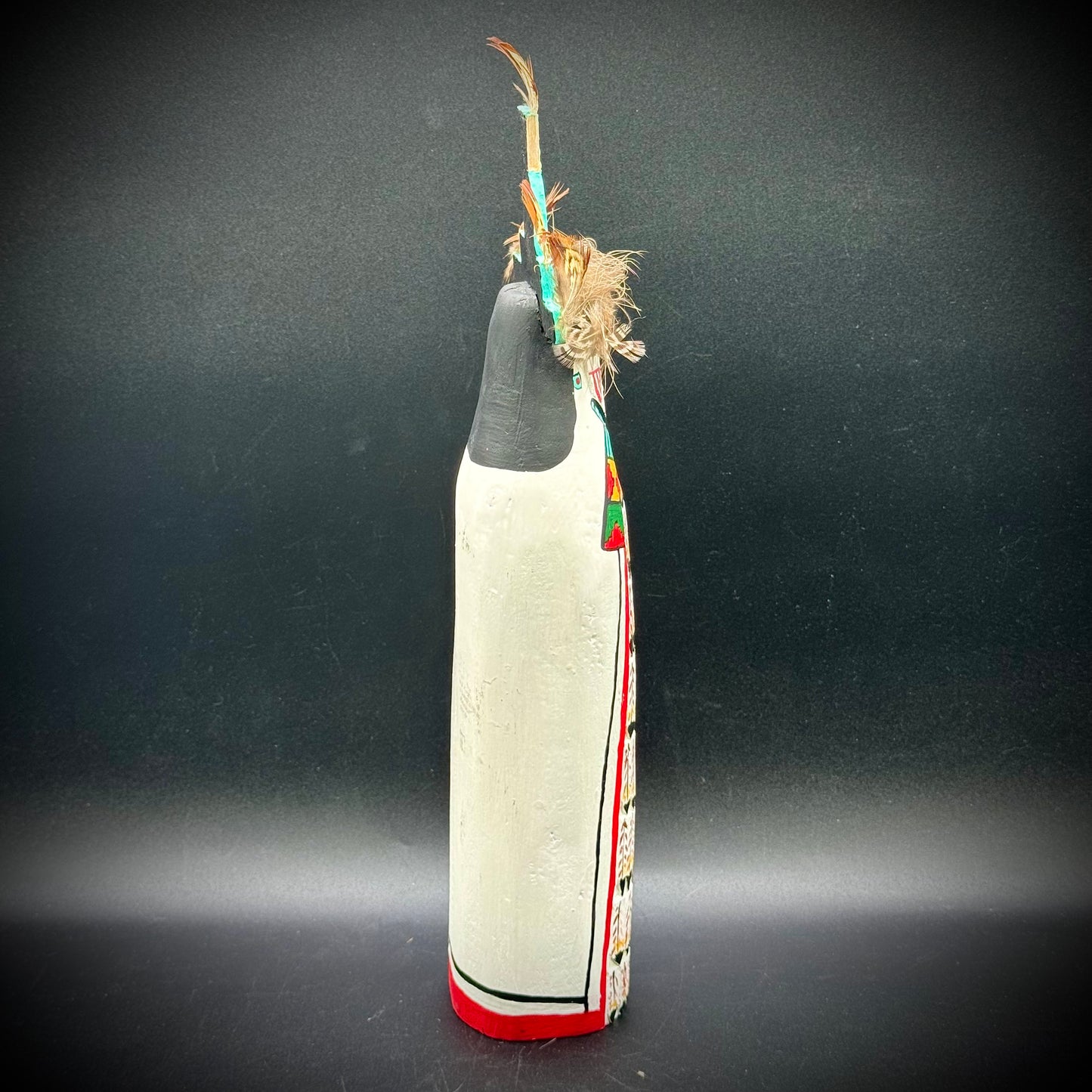 Hand Made Artist Signed Kachina Doll "Hopi Shalako Female"