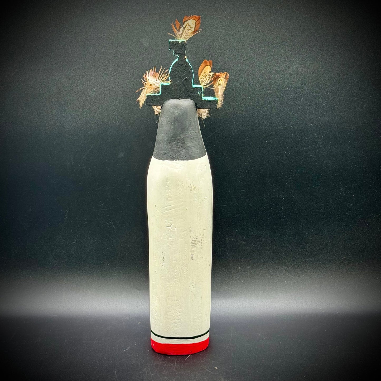 Hand Made Artist Signed Kachina Doll "Hopi Shalako Female"