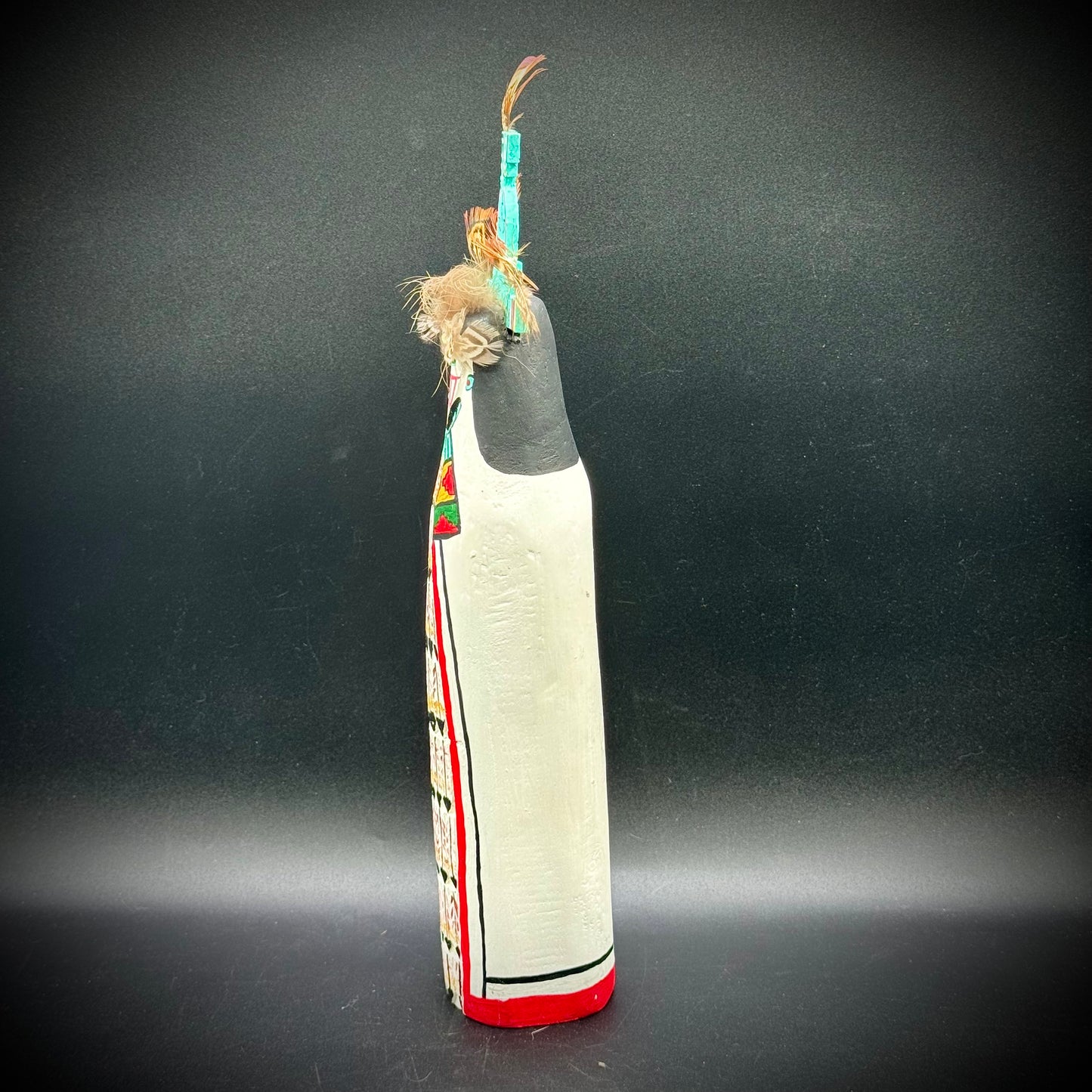 Hand Made Artist Signed Kachina Doll "Hopi Shalako Female"