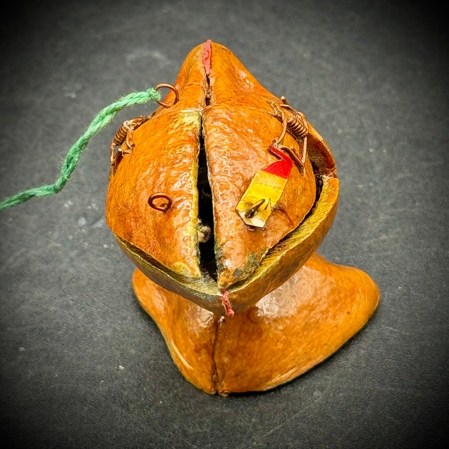 Carved Folk Art Mexican Chicken with Mariachi Band