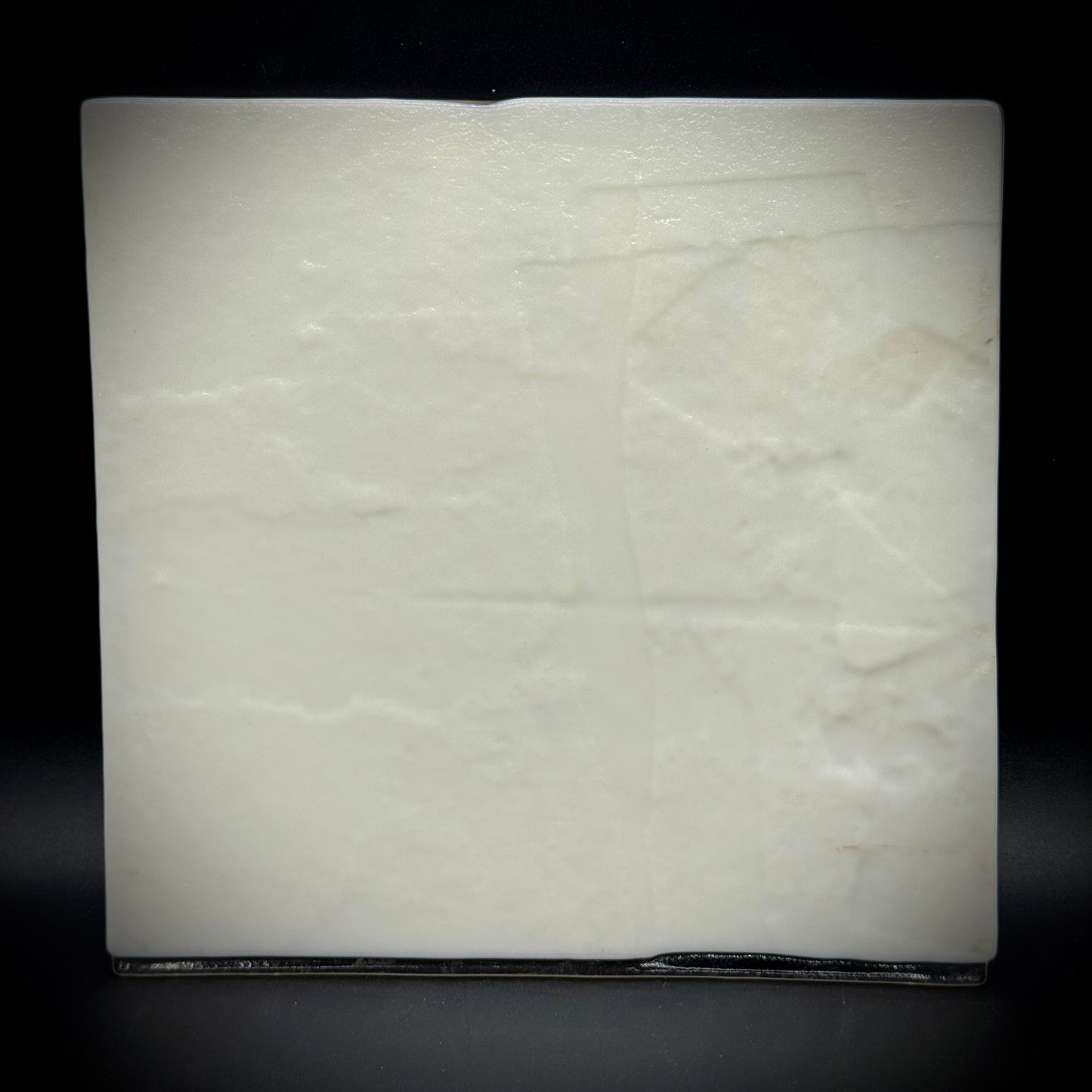 Artisan Made Fused Art Glass Dance Tile