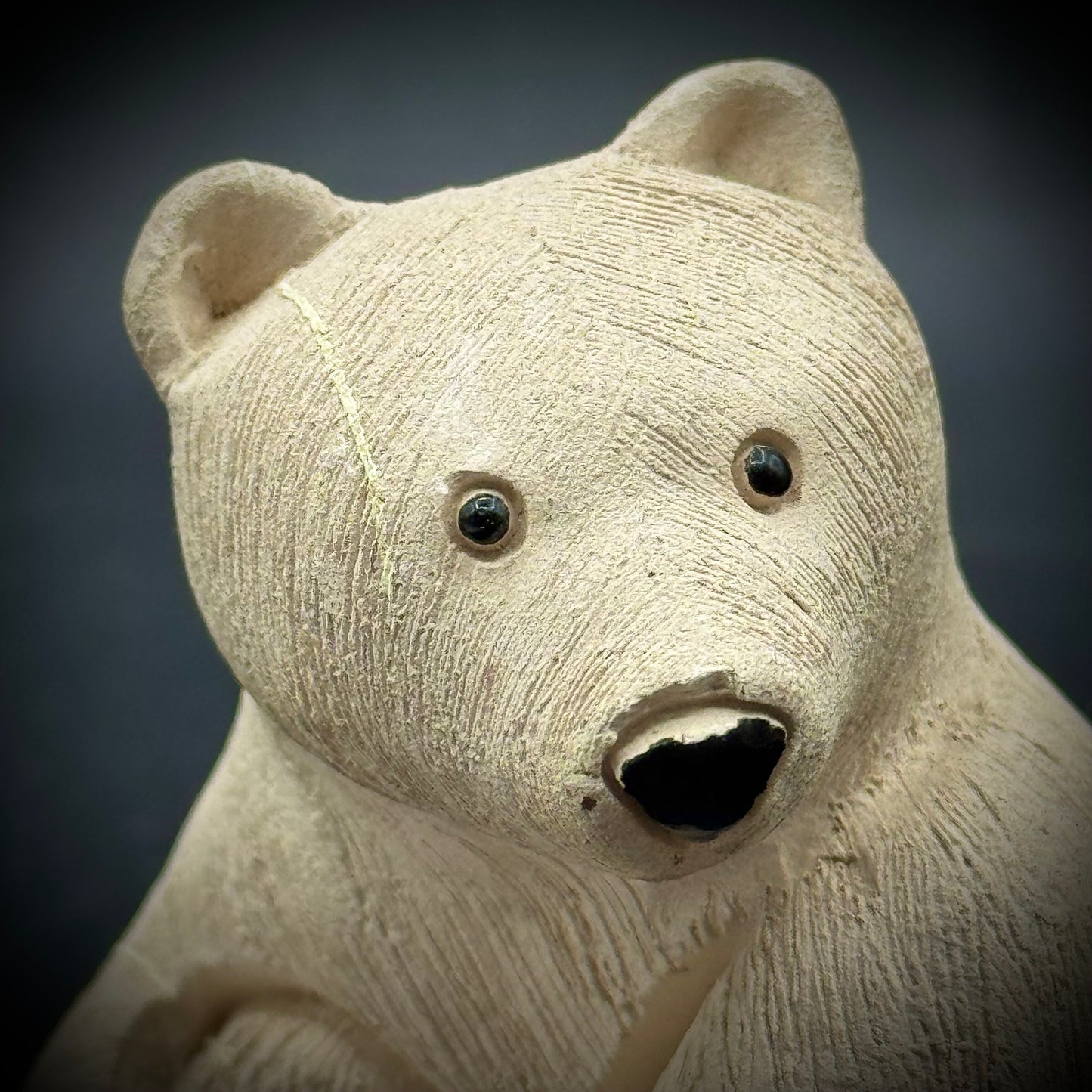 Signed Artesania Rinconada Polar Bear Figurine