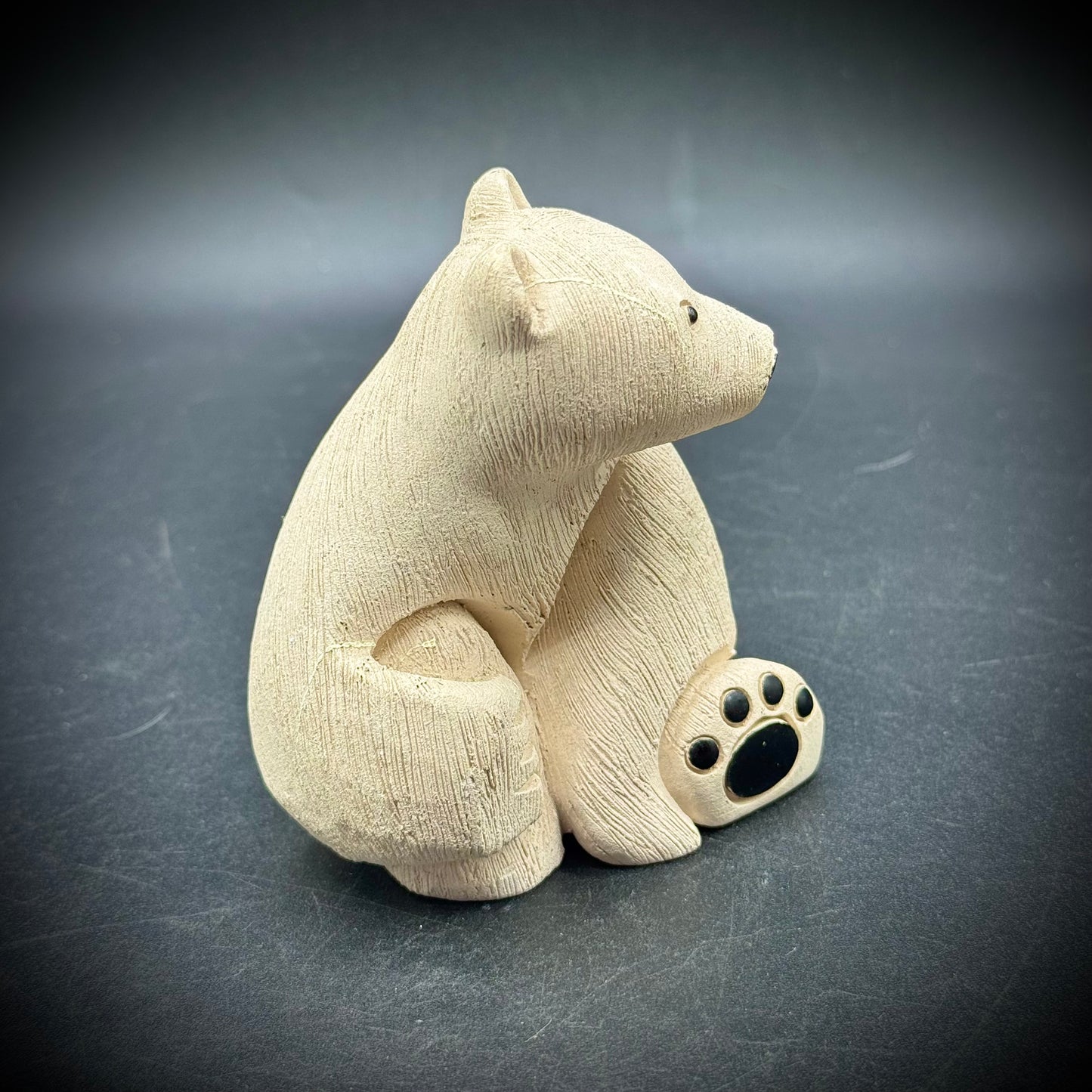 Signed Artesania Rinconada Polar Bear Figurine