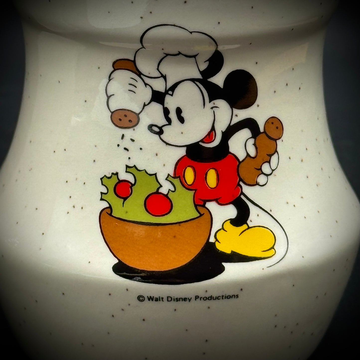 Vintage Large Disney Mickey Mouse S&P Set Made in USA