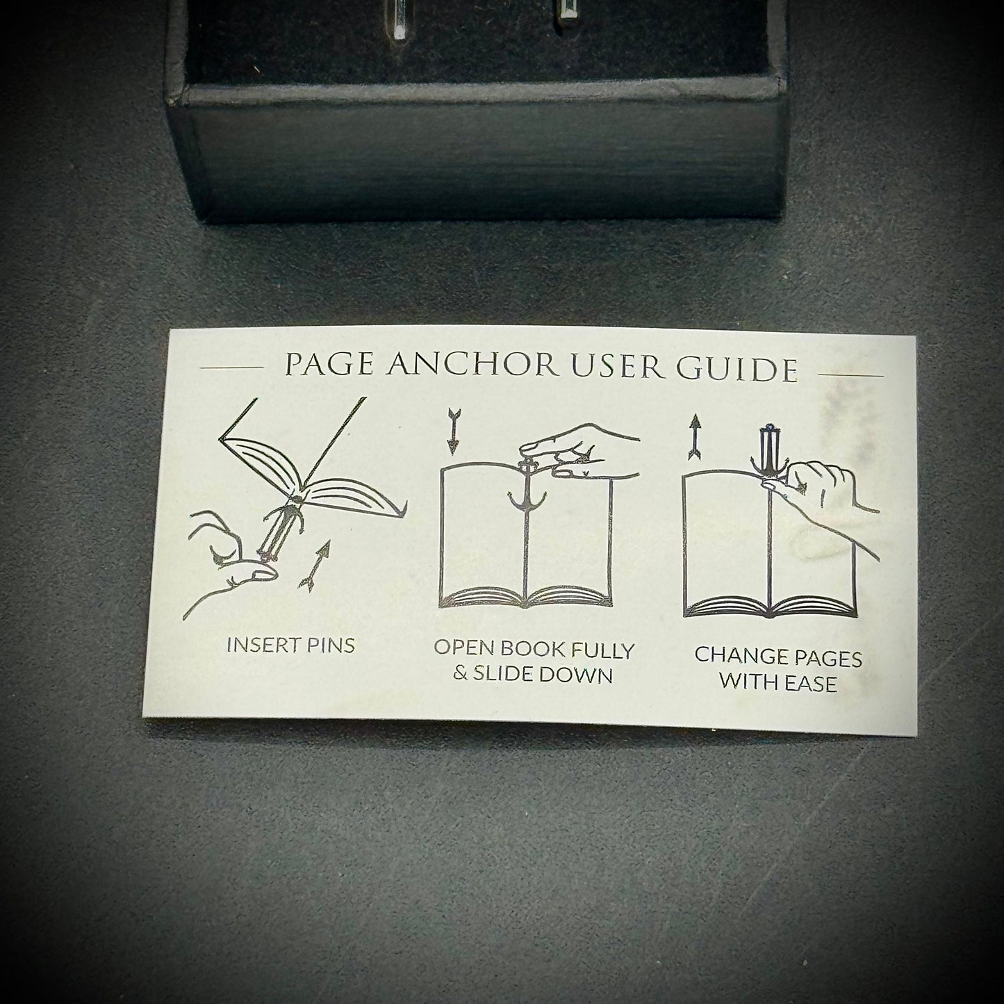 New in Box Page Anchor - Made in Sweden