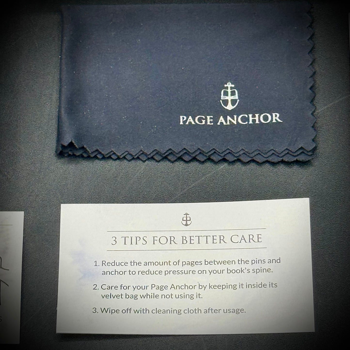 New in Box Page Anchor - Made in Sweden