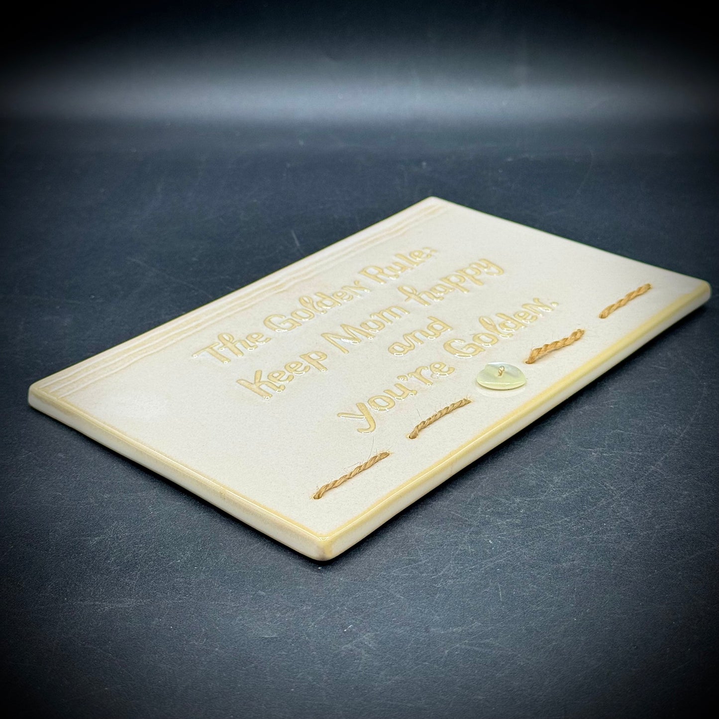 Hallmark "The Golden Rule" Mom Plaque