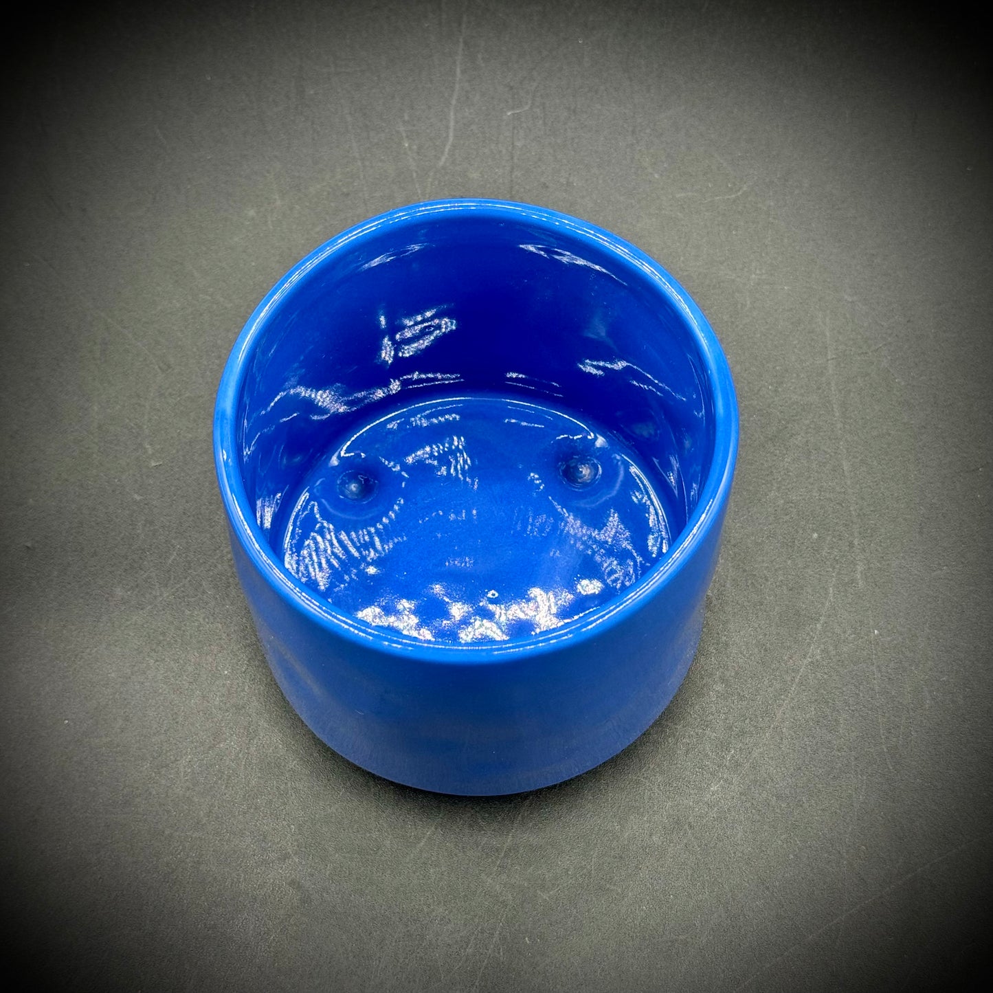 Rae Dunn "Blue" Footed Planter/Votive