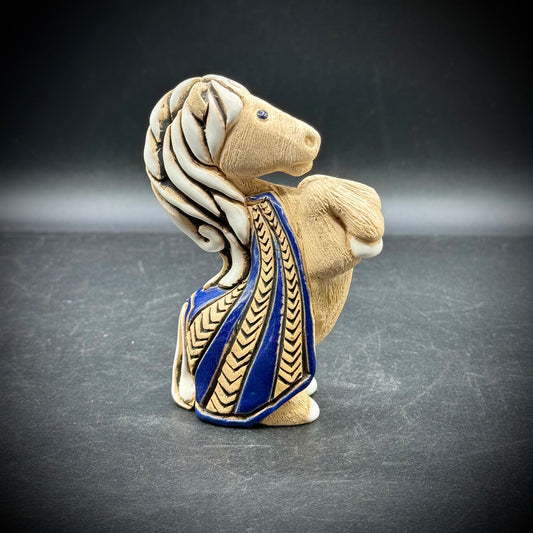 Vintage Signed Artesania Rinconada Hornless Unicorn Figurine