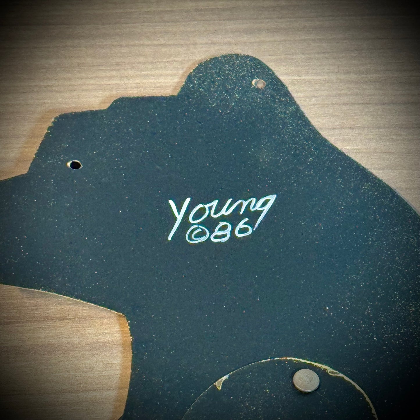 Vintage 1986 Artist Young Signed Articulating Metal Bear Wall Art