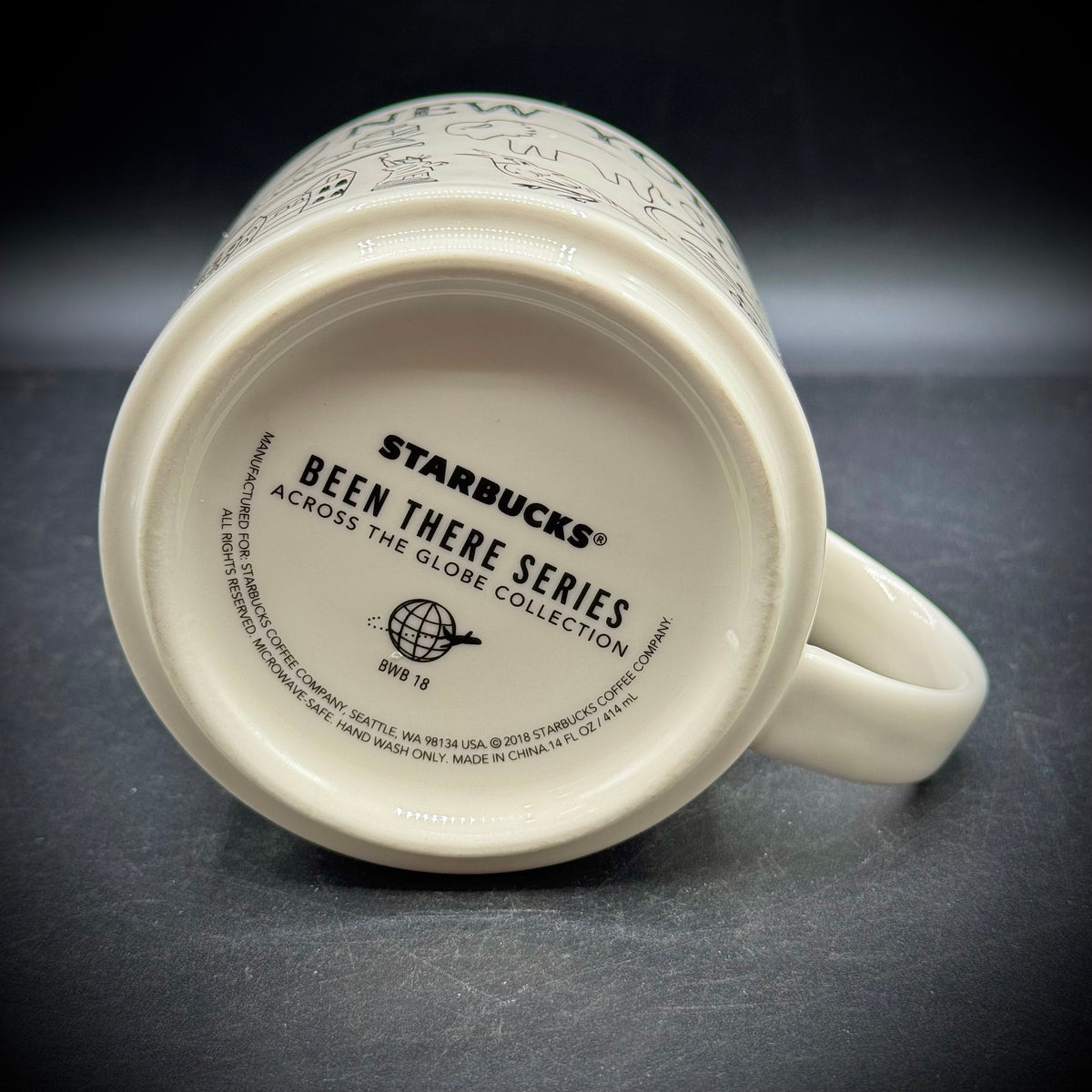 RARE Starbucks Been There Gold Edition New York Mug