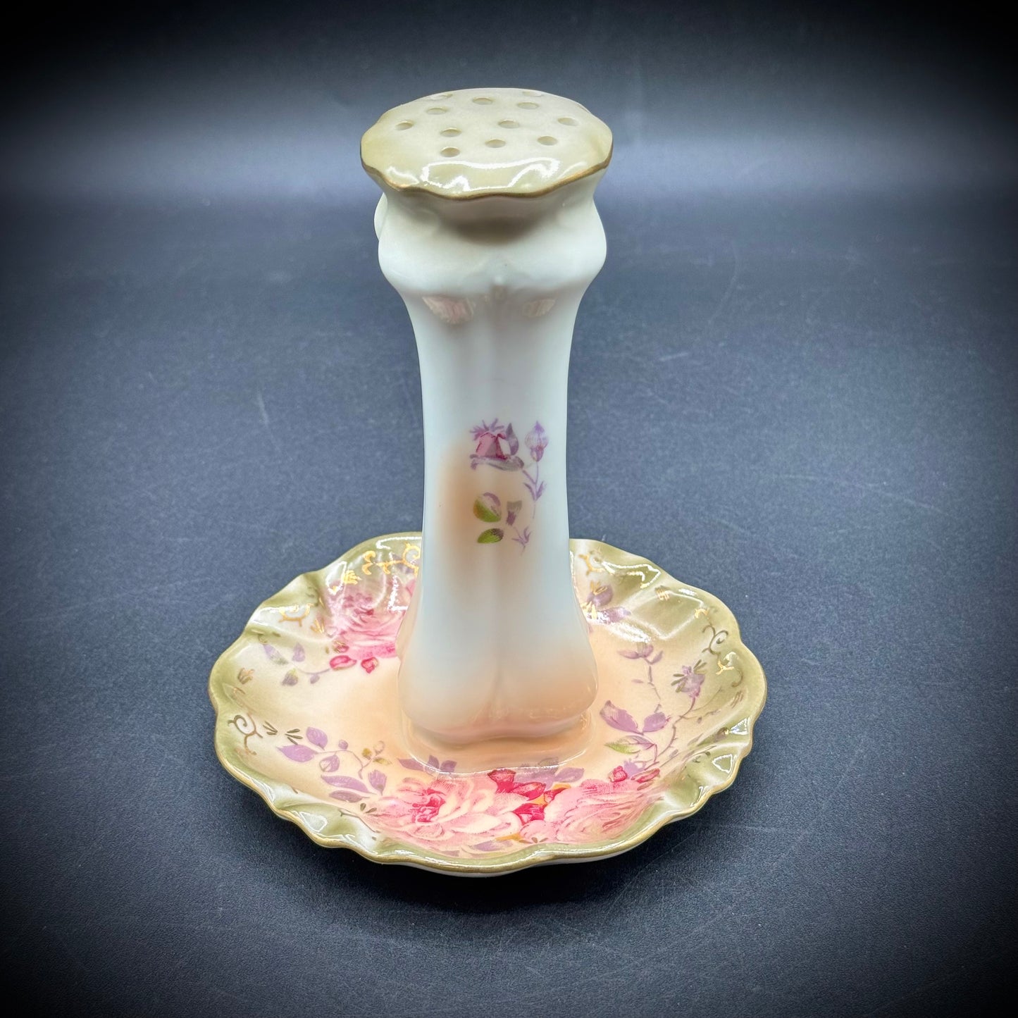 Vintage 1940s RS Porcelain Hat Pin Holder - Made in Japan