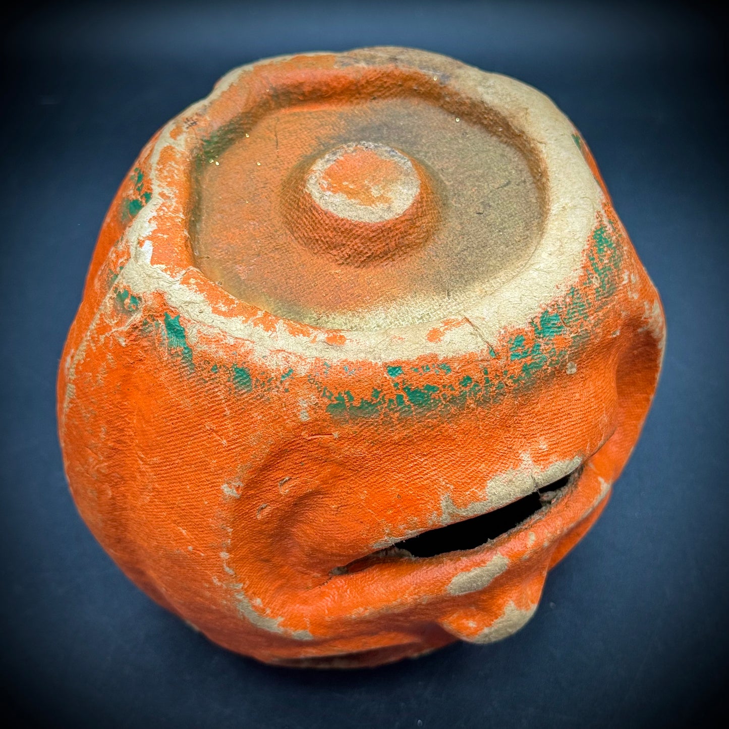 Vintage 1950s Papier-Mâché Halloween Pumpkin