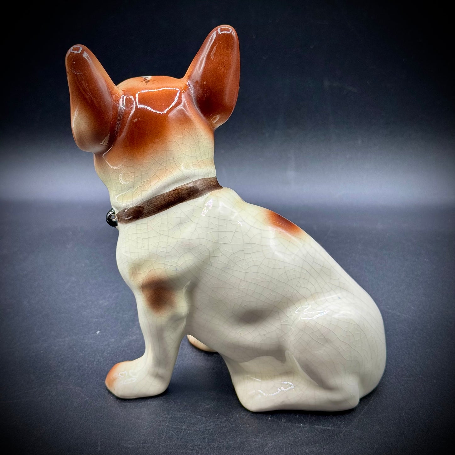 Vintage Ceramic Boston Terrier Figurine