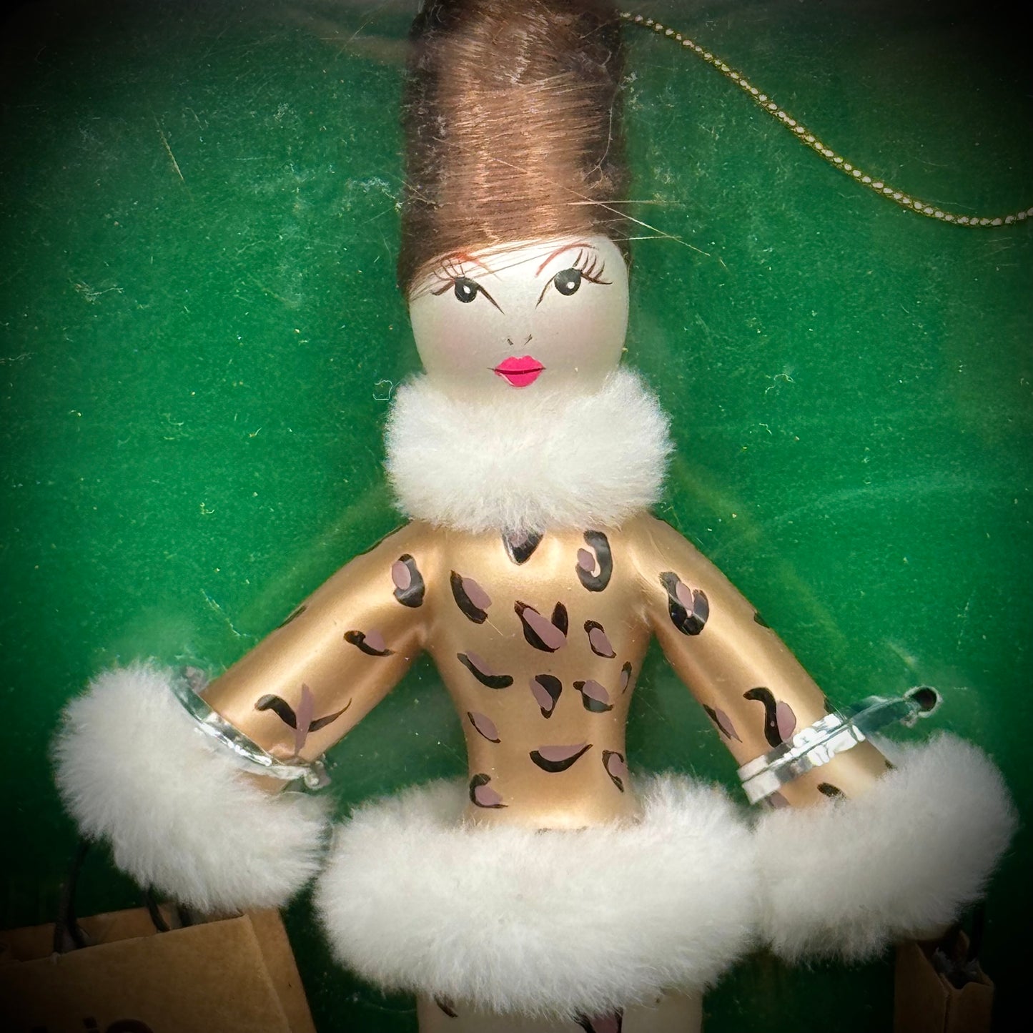 New in Box Bloomingdale's Fashion Shopper Ornament