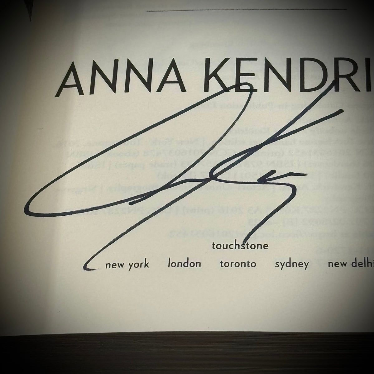 Signed 1st Edition Anna Kendrick Autobiography "Scrappy Little Nobody"