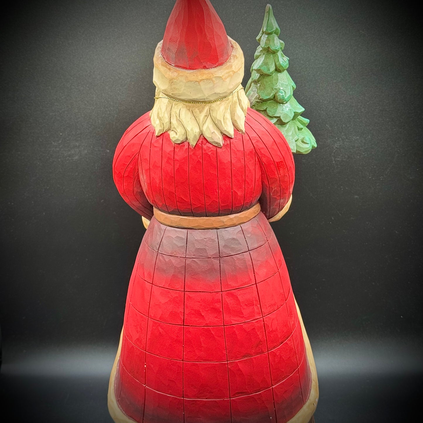 Large 21" 2014 Jim Shore Heartwood Creek Santa Claus w/Tag