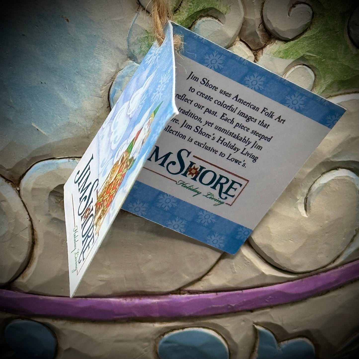 Large 19.5" 2015 Jim Shore Heartwood Creek Snowman w/Tag