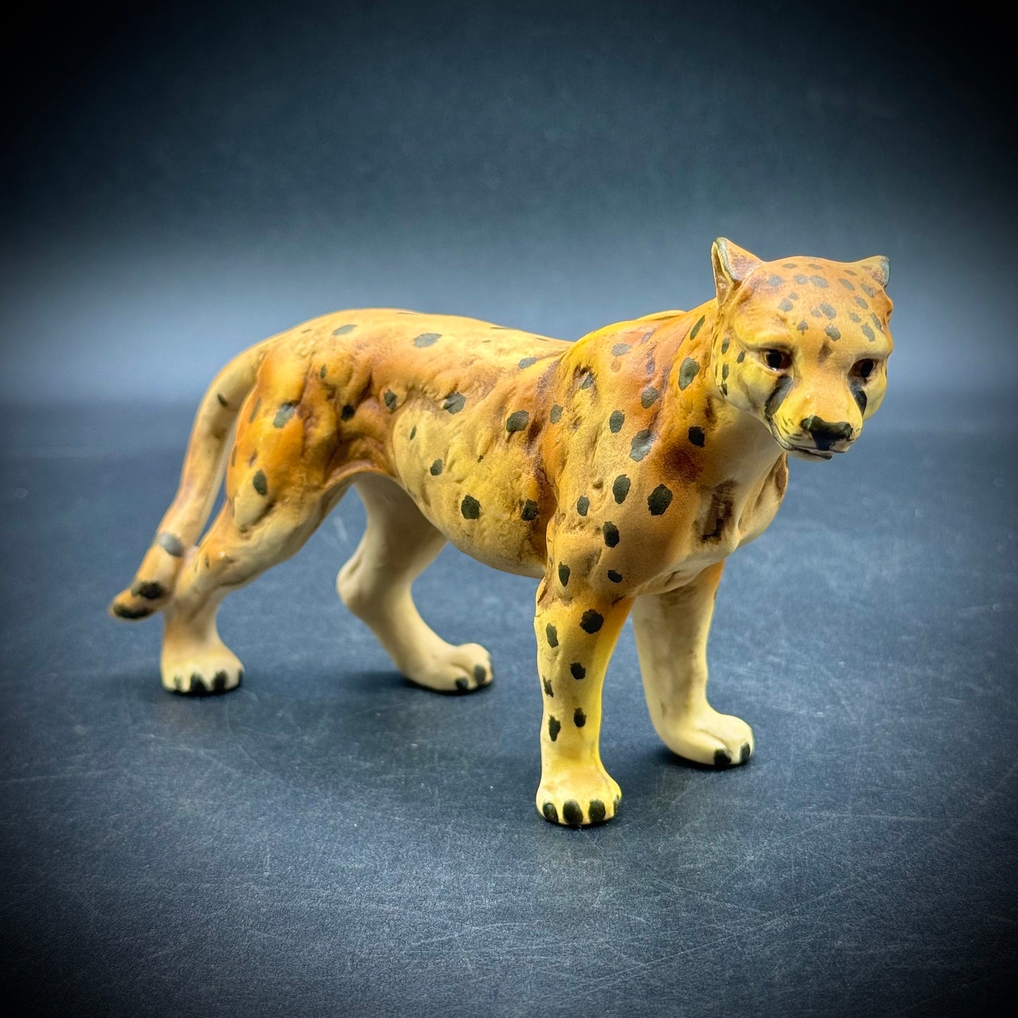 Vintage Ucagco Japan Porcelain Cheetah Figurine