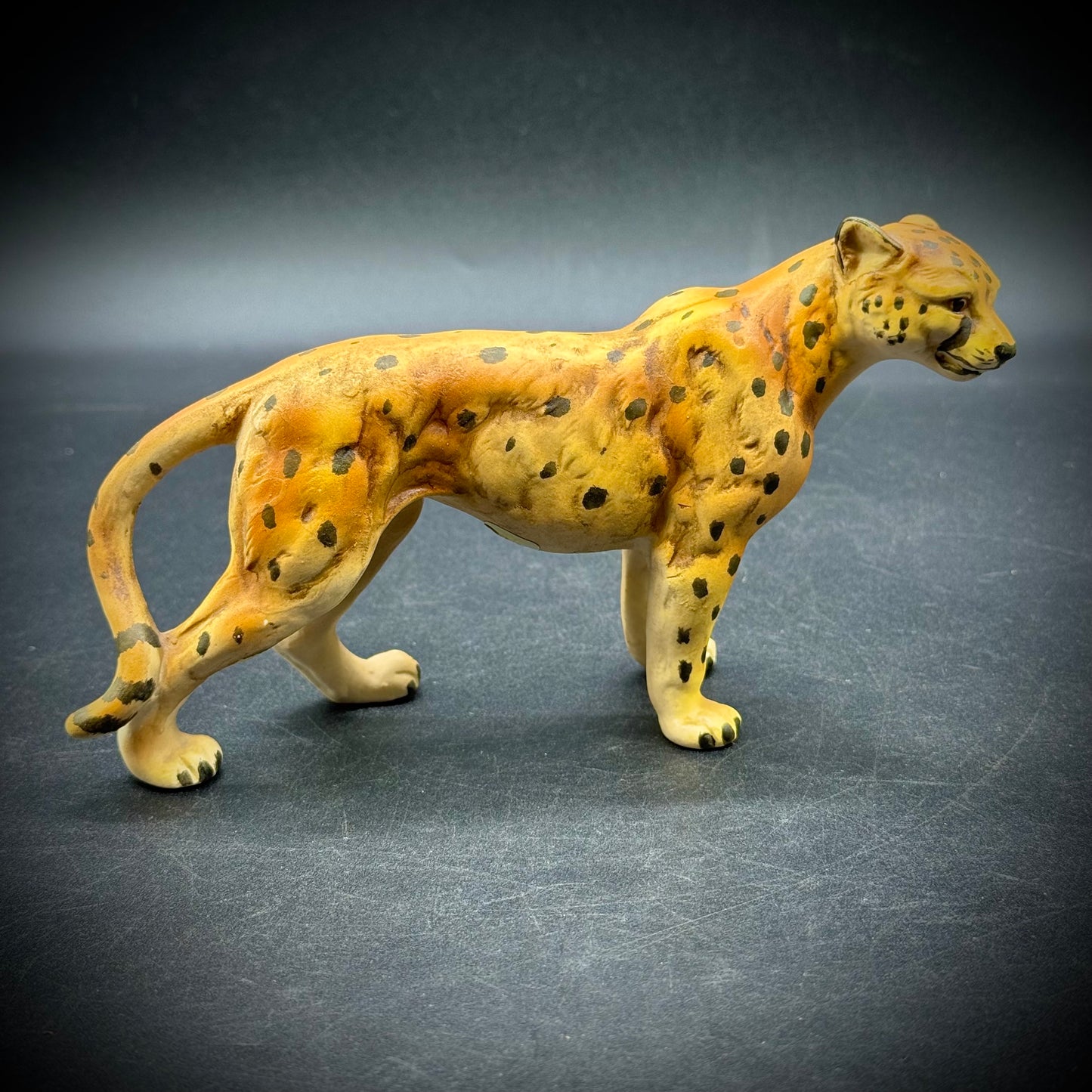 Vintage Ucagco Japan Porcelain Cheetah Figurine