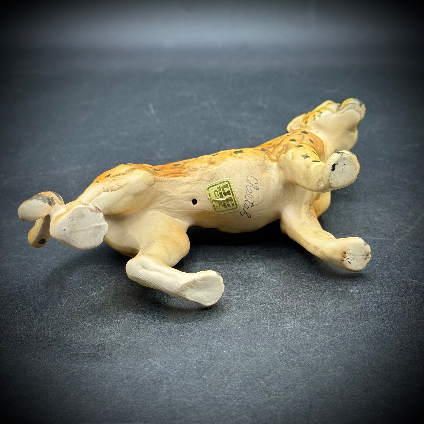 Vintage Ucagco Japan Porcelain Cheetah Figurine