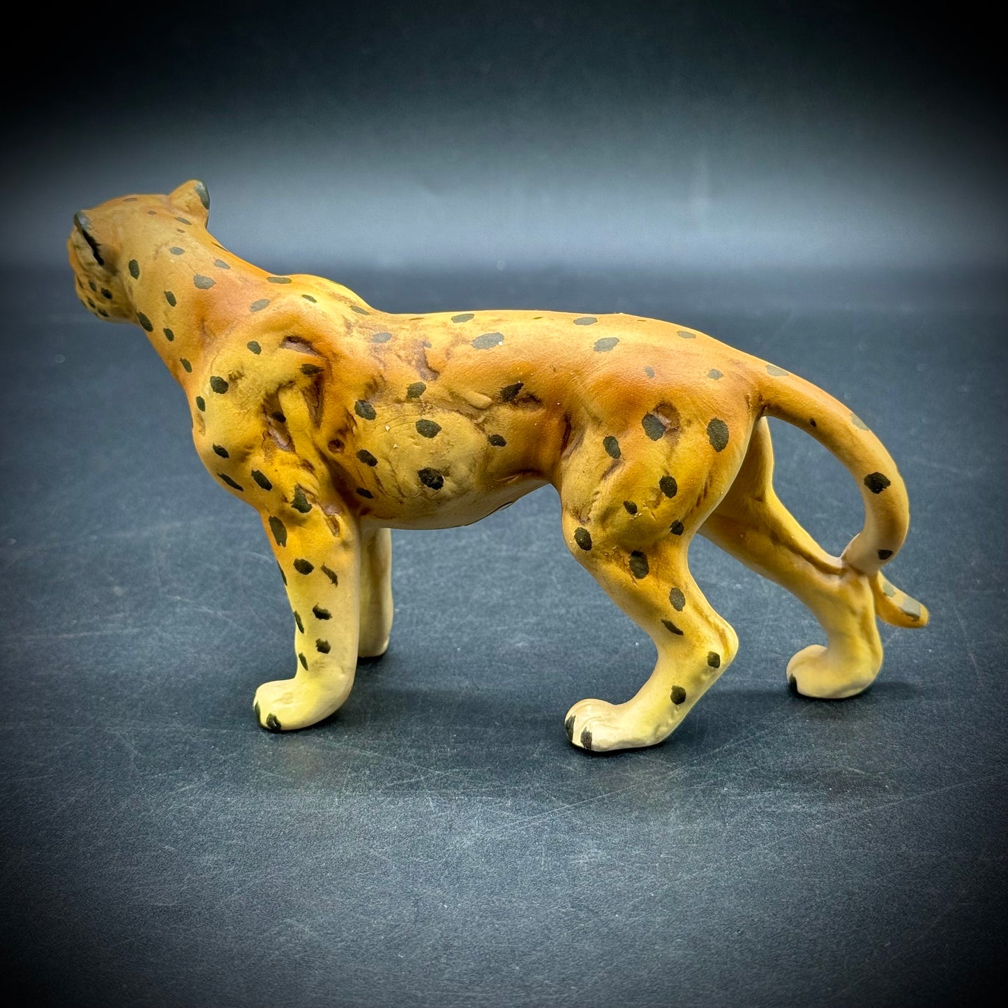 Vintage Ucagco Japan Porcelain Cheetah Figurine