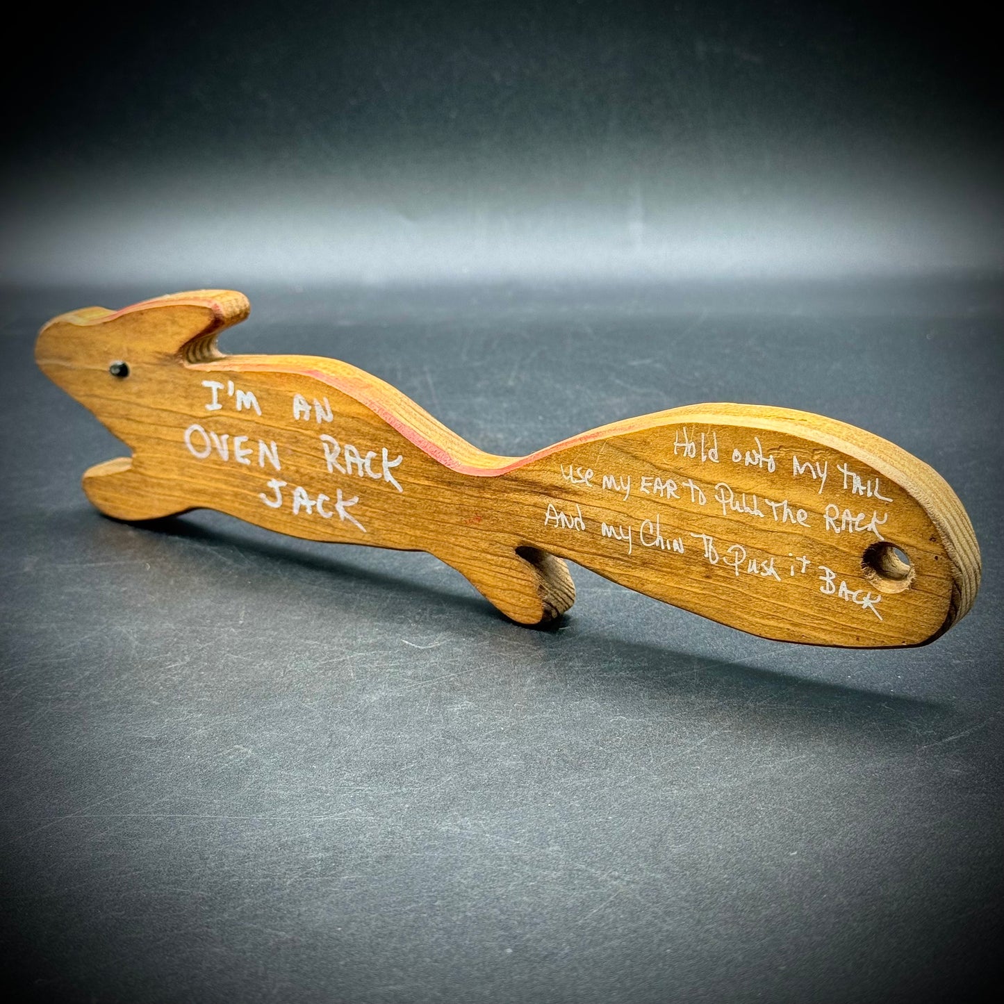 Hand Made Wooden "Oven Rack Jack"