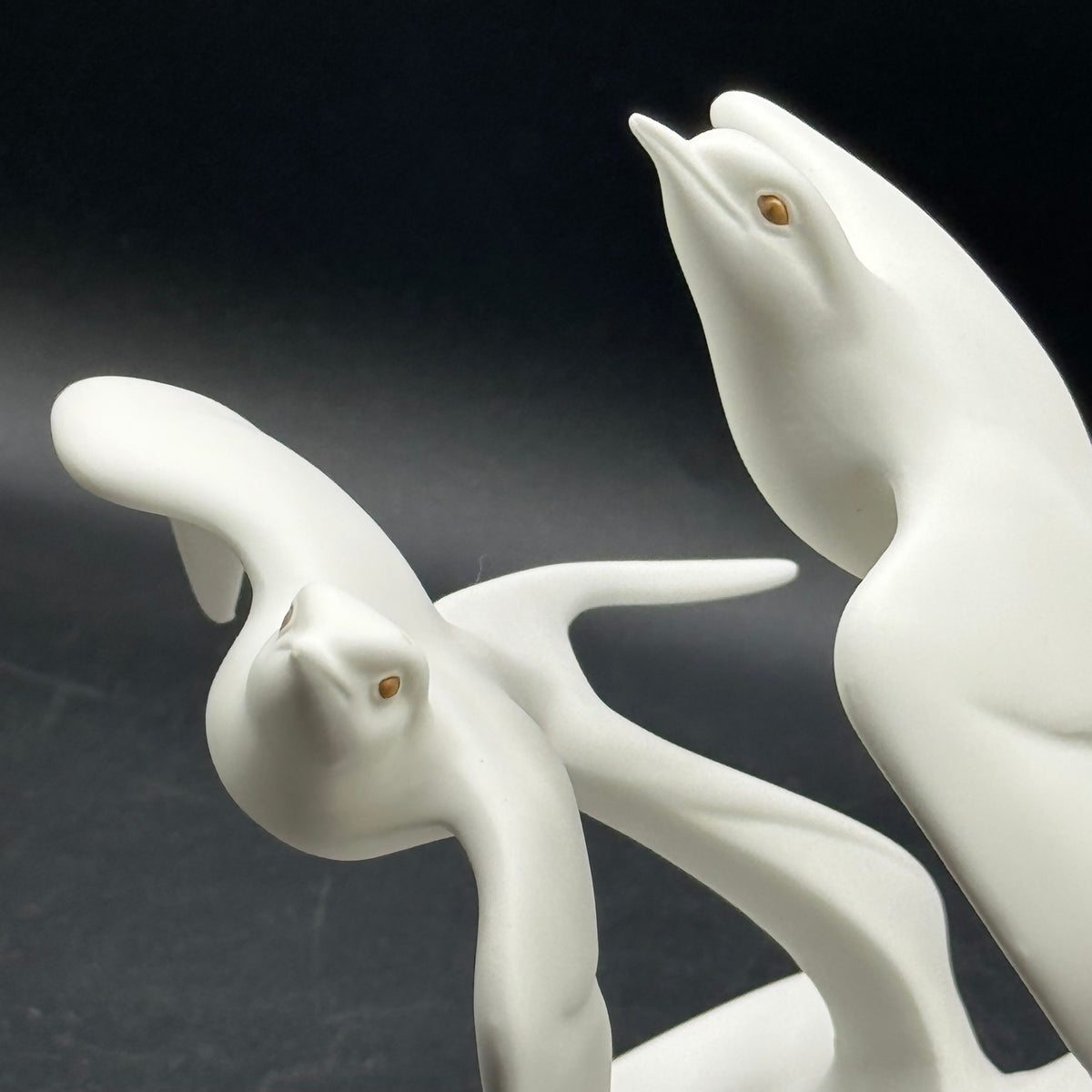 Vintage 1994 Lenox & Audubon Society "Wind Dance" 2 Dove Sculpture