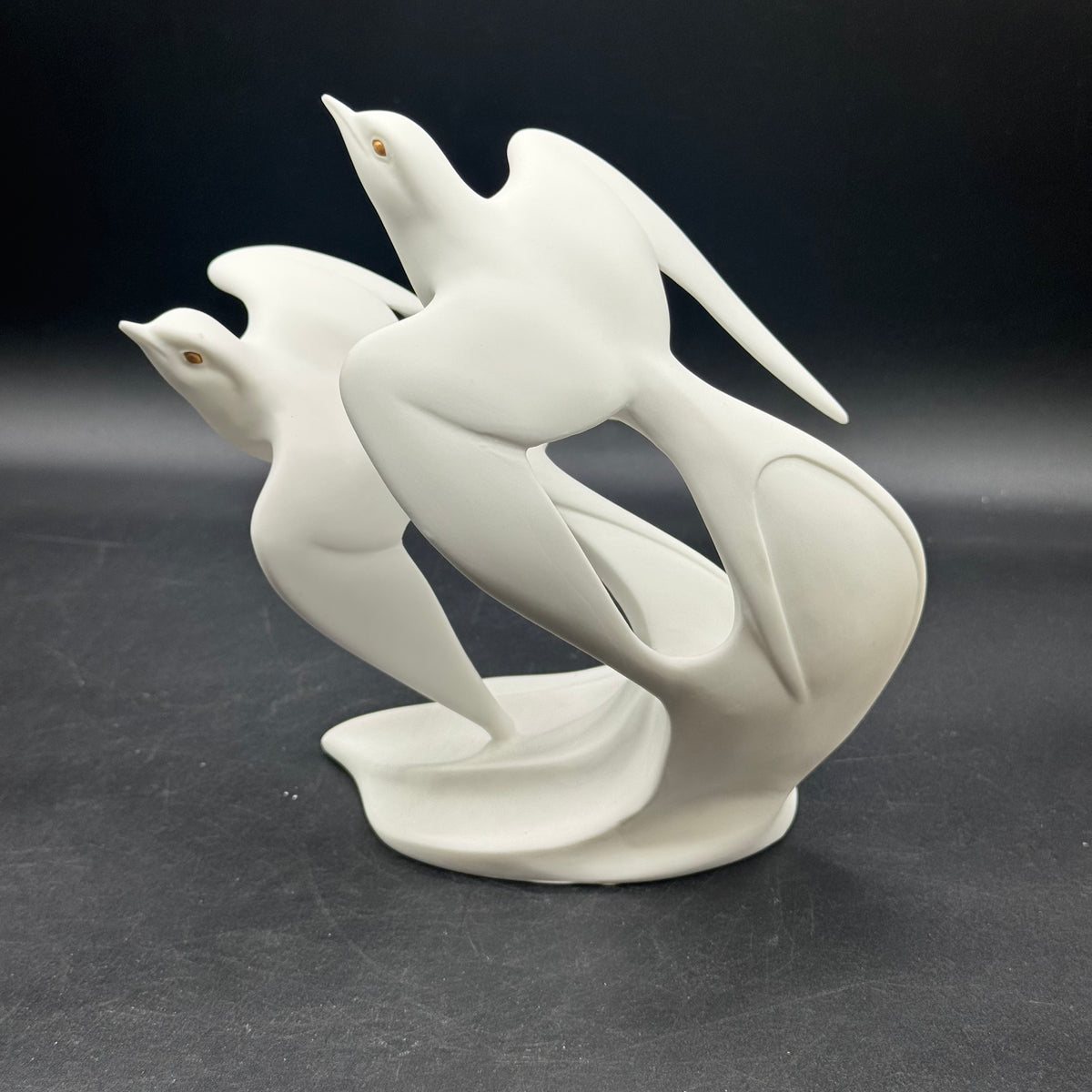 Vintage 1994 Lenox & Audubon Society "Wind Dance" 2 Dove Sculpture