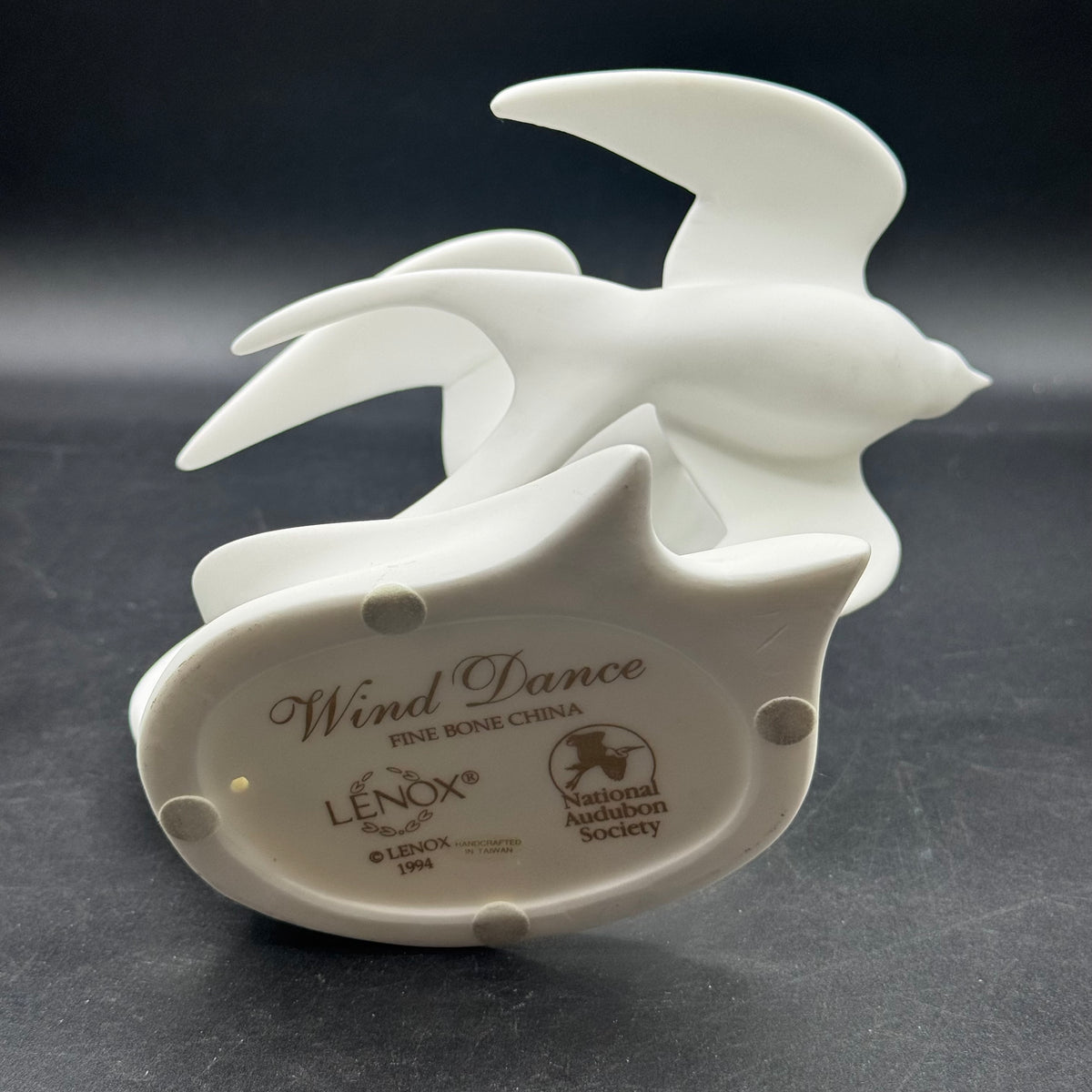 Vintage 1994 Lenox & Audubon Society "Wind Dance" 2 Dove Sculpture