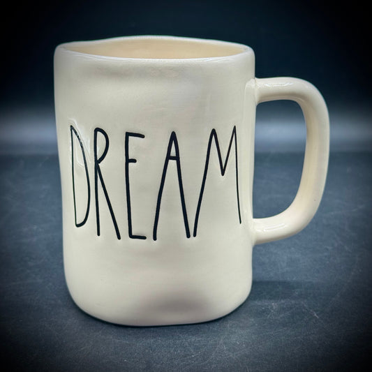 RARE Pre-Rae Dunn Magenta "Dream" Coffee Mug