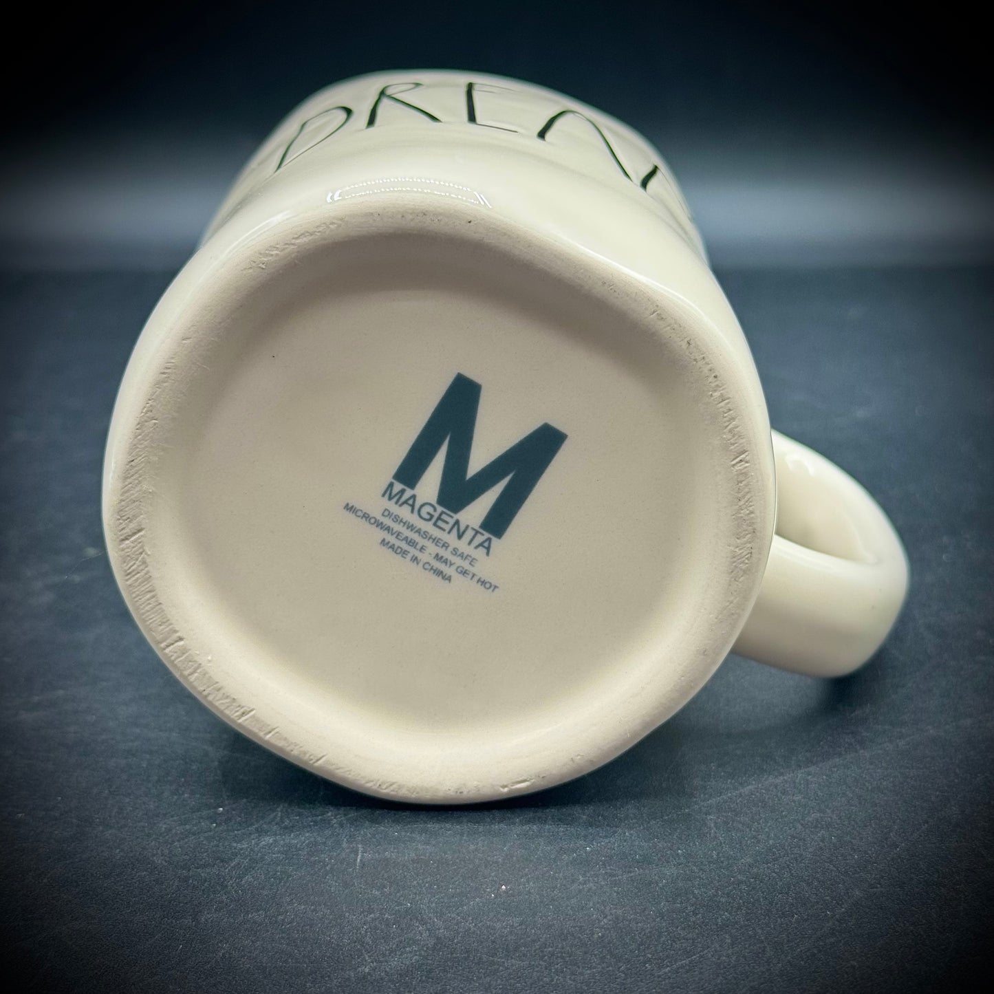 RARE Pre-Rae Dunn Magenta "Dream" Coffee Mug