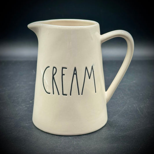Rae Dunn "Cream" Tall Creamer