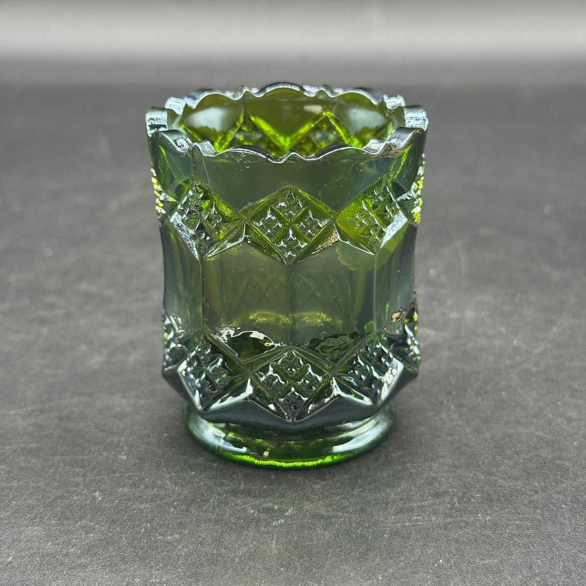 Vintage Imperial Amethyst Toothpick Holder