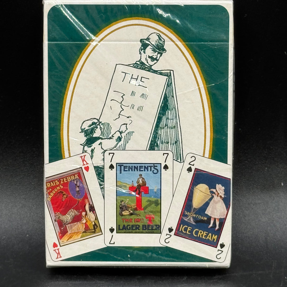New & Sealed British Heritage Society Victorian Advertising Playing Cards - Printed in Belgium