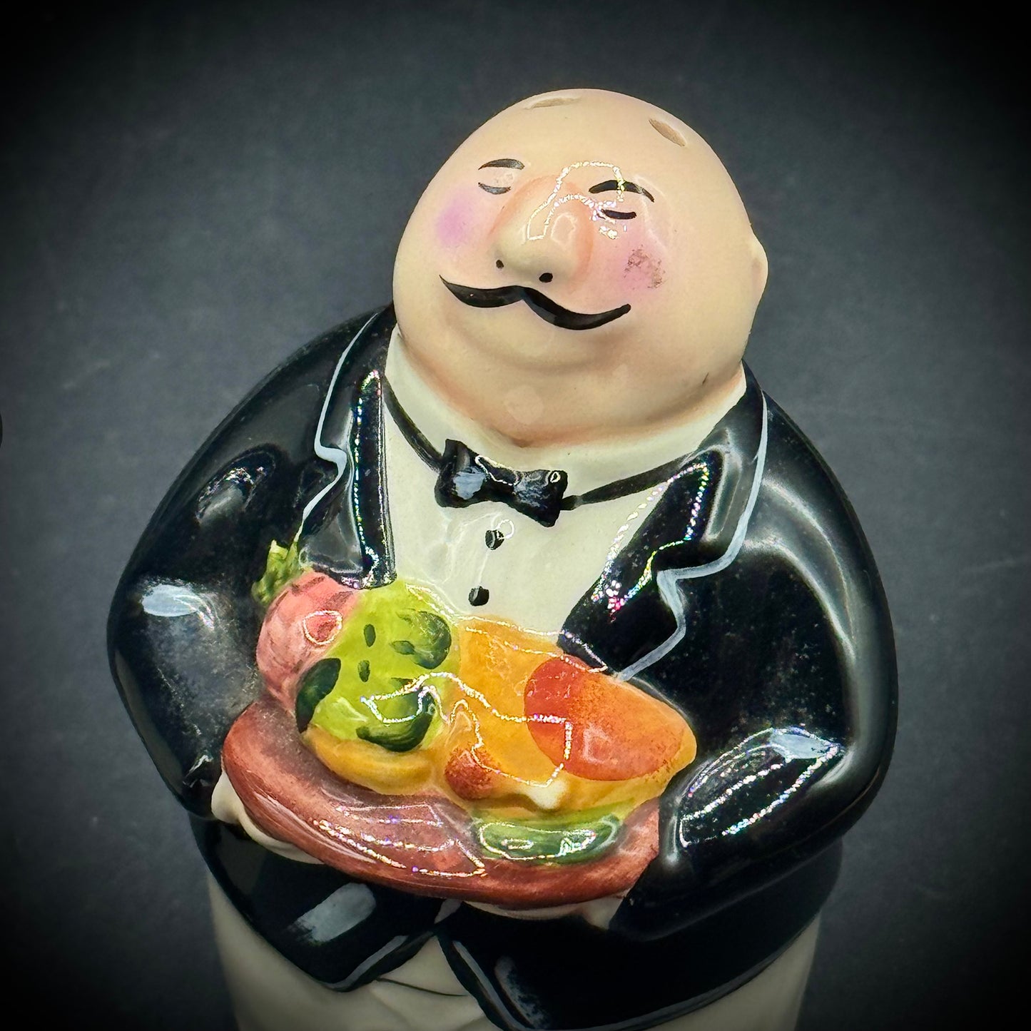 Whimsical "Dinner is Served" Waiters S&P Set