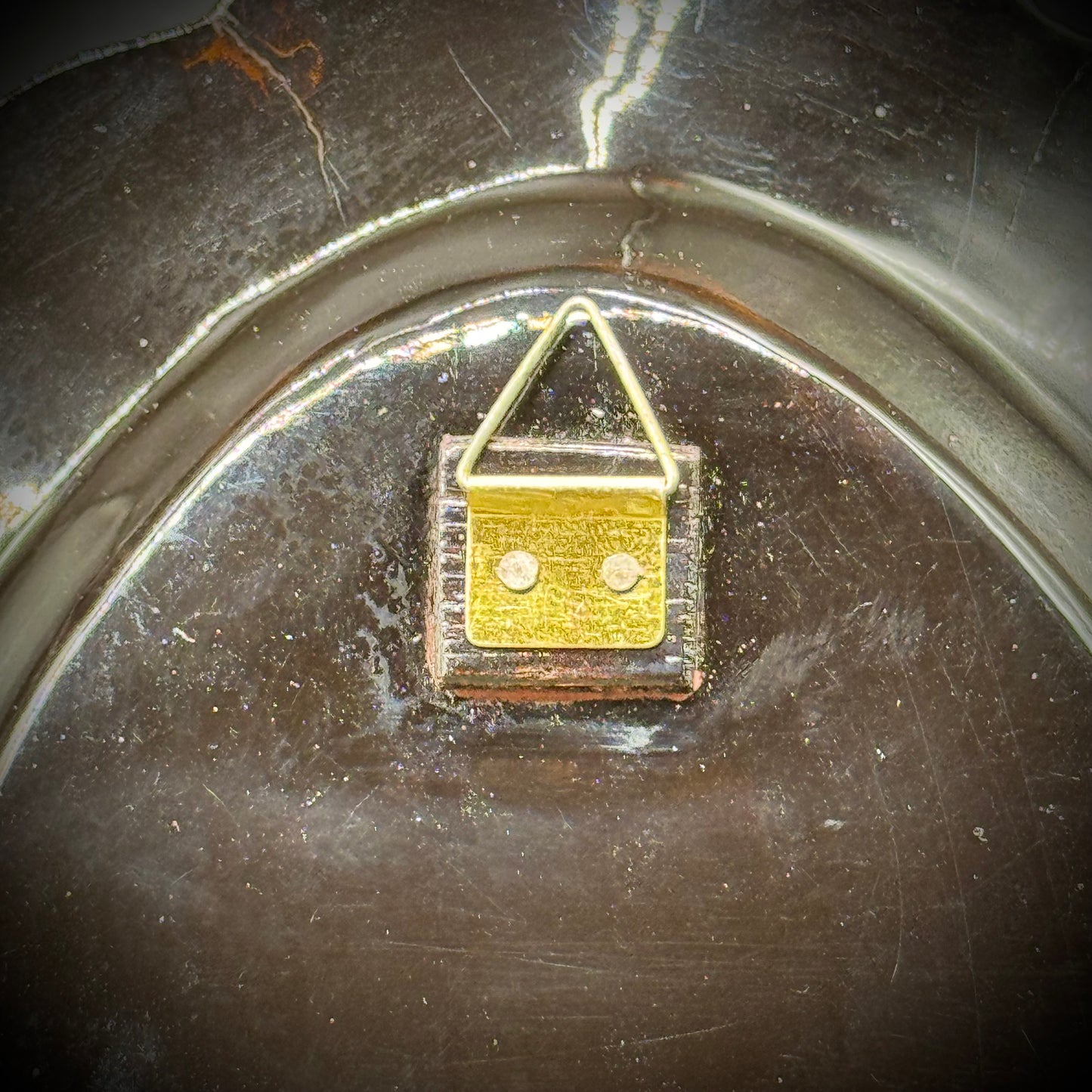 Four Piece Vintage Asian Lacquerware & Inlaid Mother of Pearl Hanging Trays