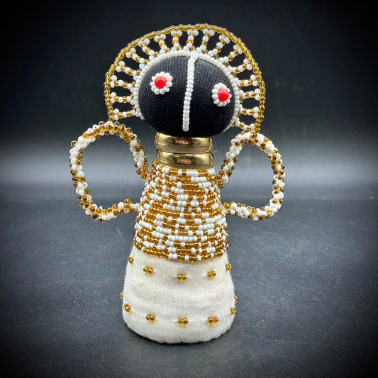 African Ndebele Hand Made Beaded Doll