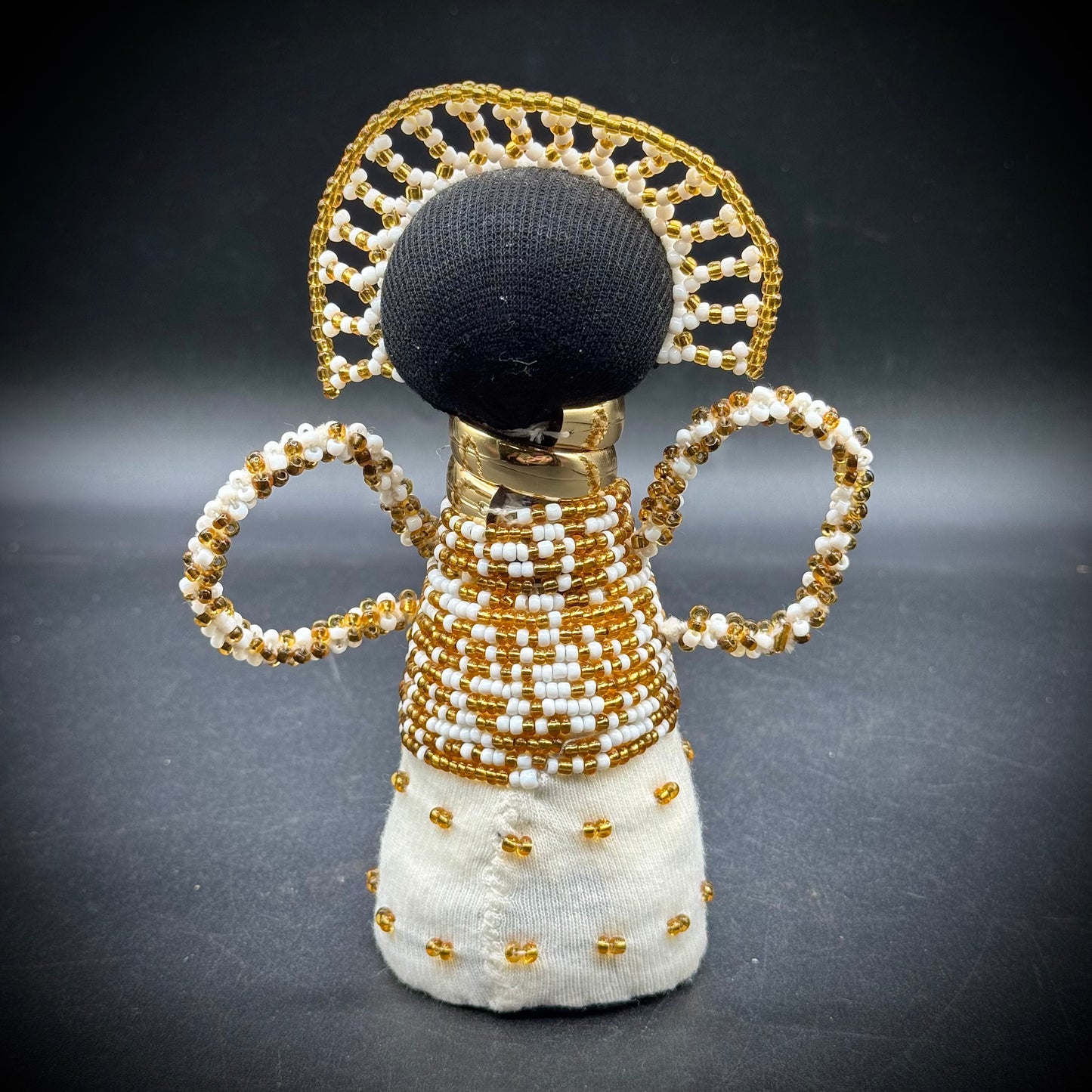 African Ndebele Hand Made Beaded Doll