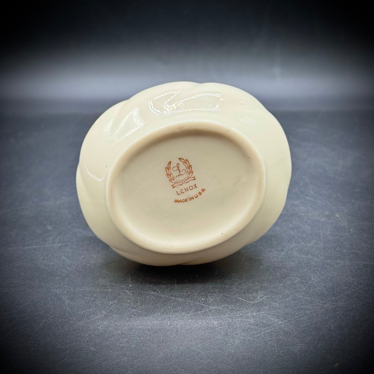 Vintage Lenox Colonial Sugar Bowl